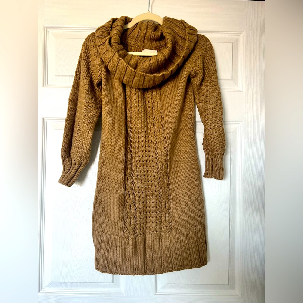 Chunky Knit Sweater Dress
